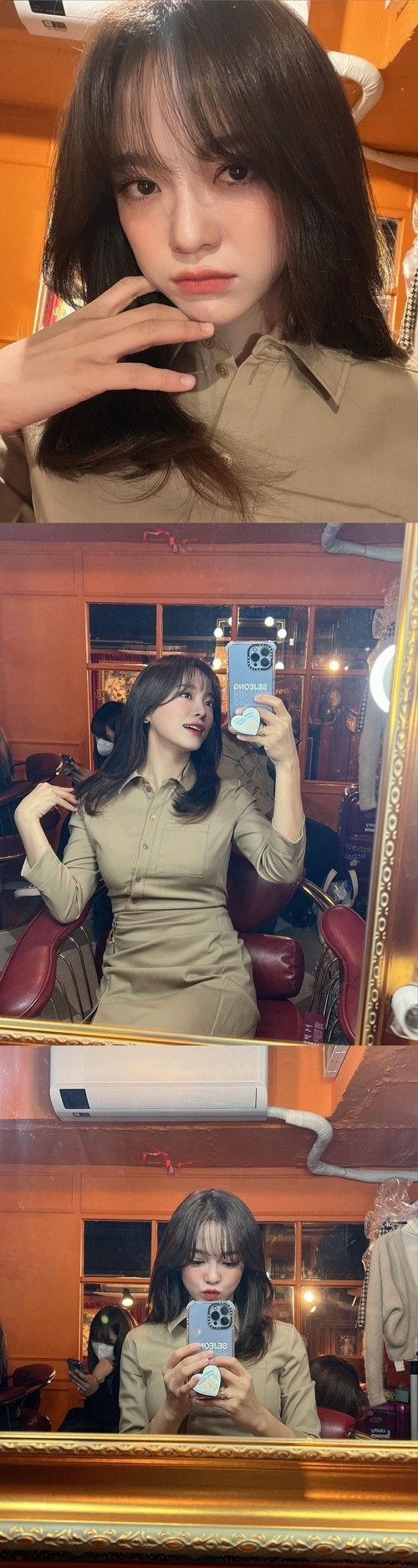 金世正，秋天變身女神..成熟的外貌讓人心動