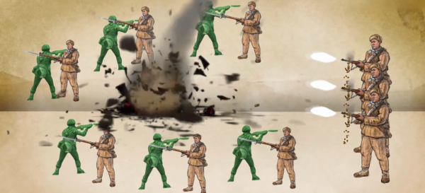 志願軍連長髮明“三朵花”，40人幹掉800人，美軍誤以為是高科技