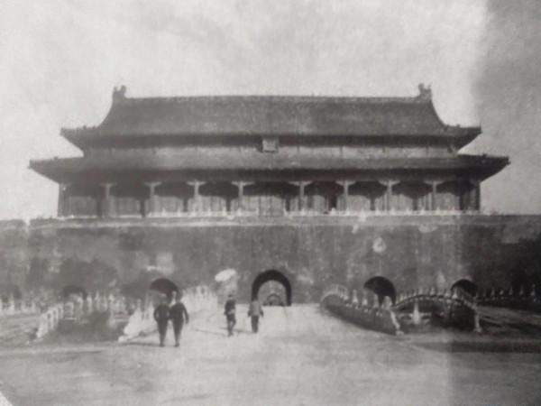 北京的老照片；八國聯軍時期的北京城景