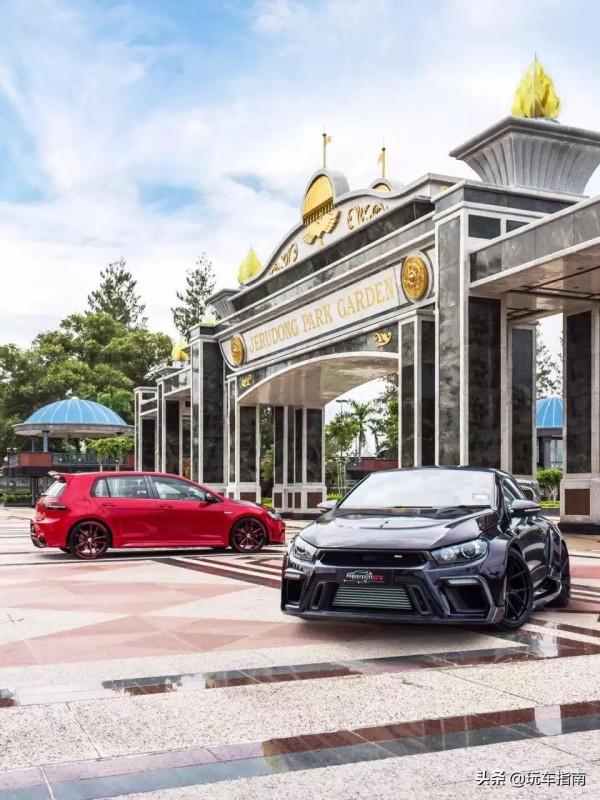 大眾最美雙門轎跑尚酷全面進化，改裝寬體達430匹風靡全球