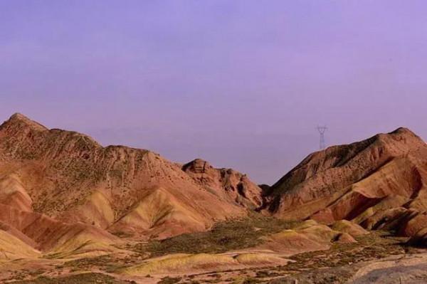 詠張掖七彩丹霞