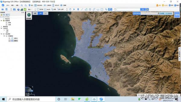 安第斯山脈旁的五大首都城市建成區面積比較 安第斯山脈旁的五大首都城市建成區面積比較