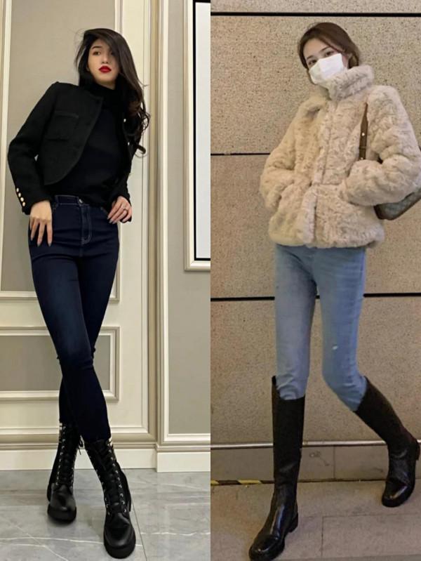 天冷不流行露腳踝了，如今流行的是“包腳踝”，風度溫度一手抓