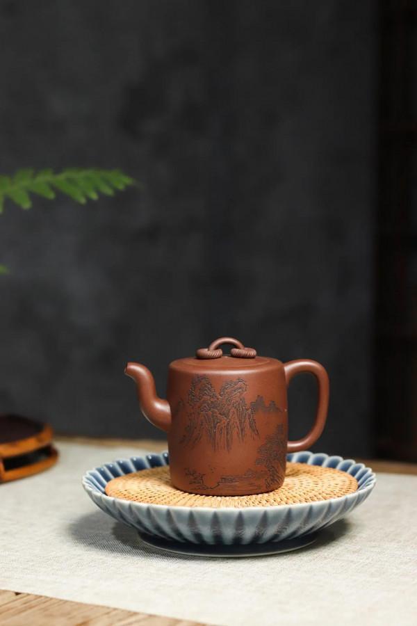 雙圈如意刻繪傳神