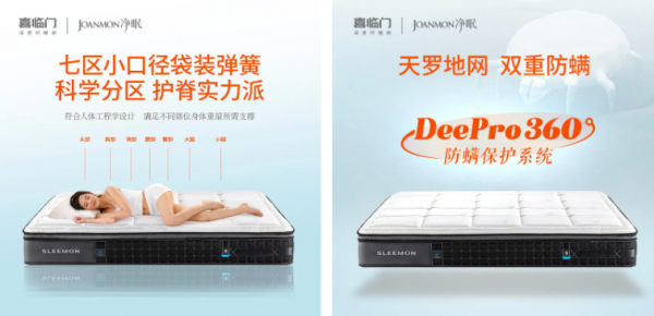 喜臨門攜手小紅書聯合打造睡眠自由新方式