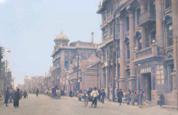 1934年遼寧老照片，看下80多年前“瀋陽街頭”是什麼樣子