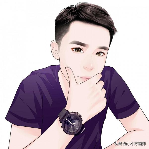 換個頭像吧，簡約乾淨的男士動漫頭像，大方得體 陽光帥氣