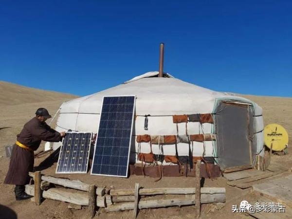 草原牧民人家的一天