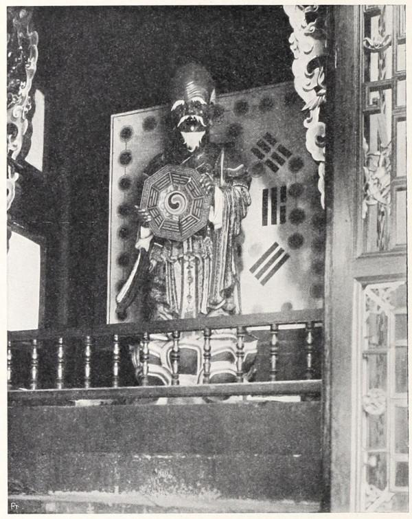 百年前的都江堰二王廟舊影 百年前的都江堰二王廟舊影