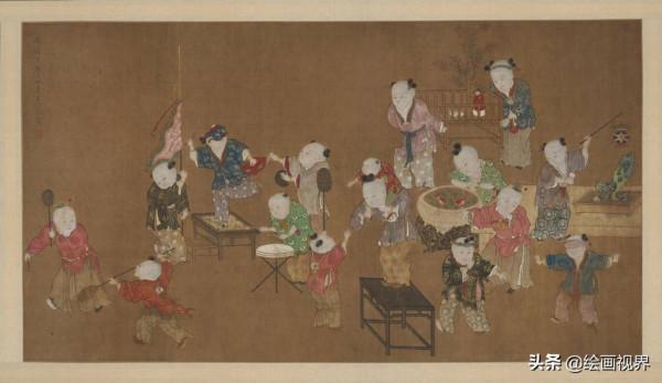 夏葵《嬰戲圖》到底有何寓意？區域性放大20倍，網友：原來都一樣