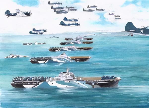 “滅國艦隊”：美軍第58特混艦隊，一支艦隊就能覆滅日本聯合艦隊