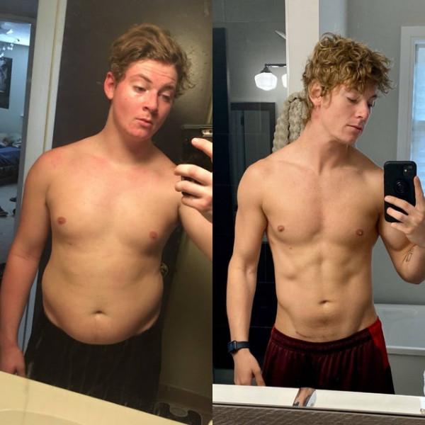 外國大叔模樣變帥氣小夥,看了這波健身前後對比照,有動力運動了 外國大叔模樣變帥氣小夥,看了這波健身前後對比照,有動力運動了