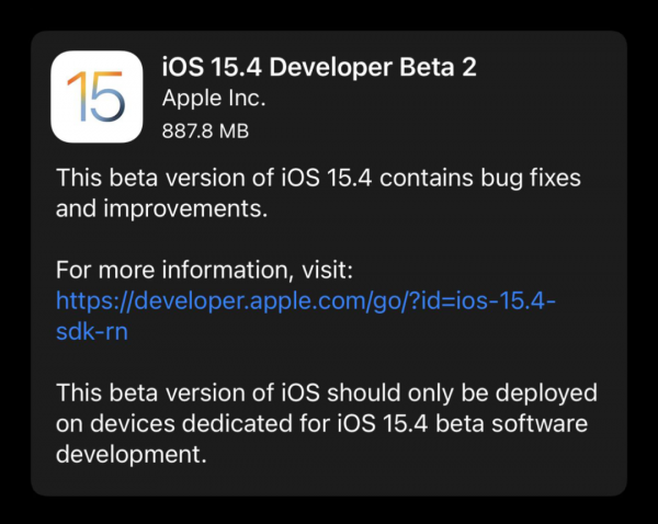 iOS15&period;4 再次迎來更新，戴口罩解鎖功能更好用了