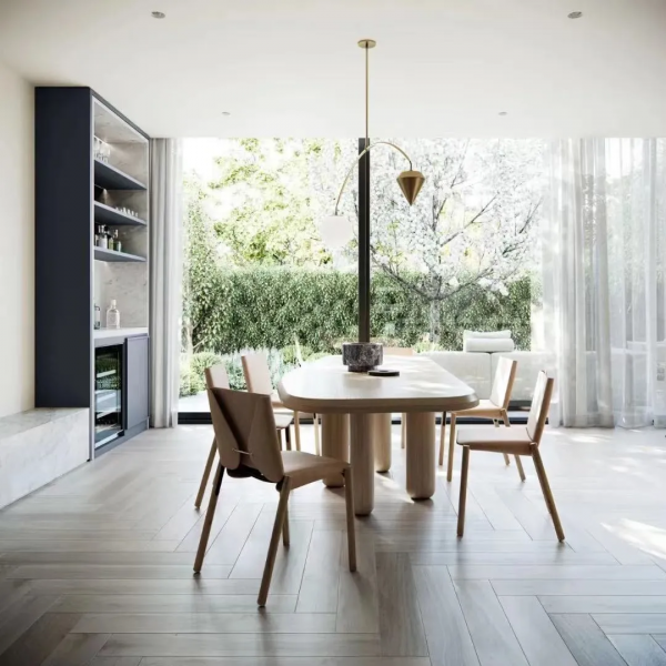 廚房凹造型無需太費力，圓潤一點就挺好