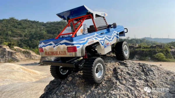 百變動力推出首款微型雙缸四衝程發動機遙控汽車模型