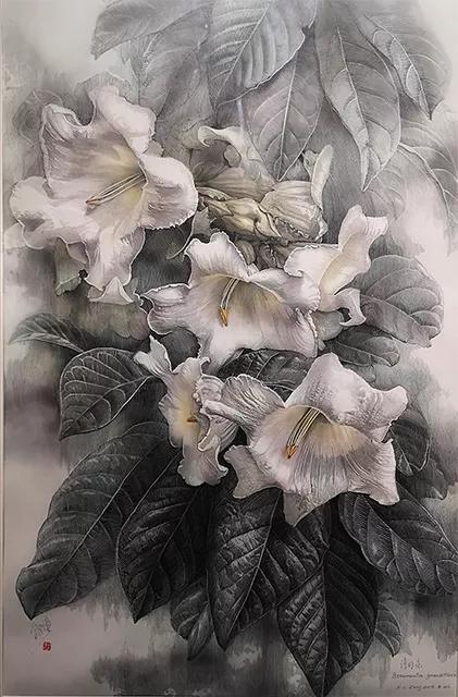 中國動植物畫第一人，曾孝濂極品工筆畫