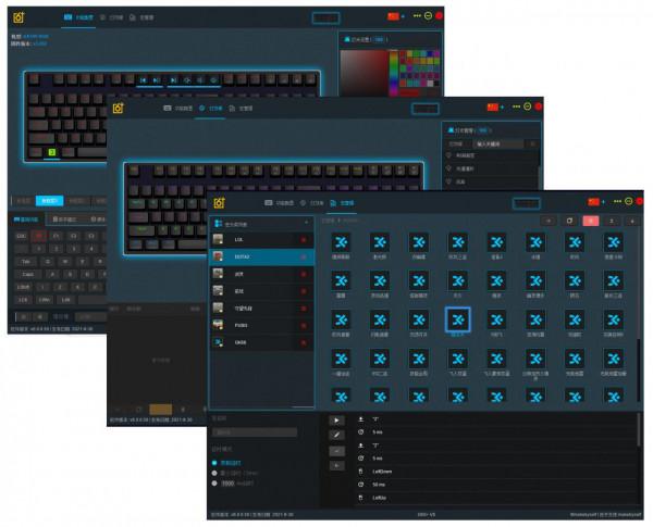 遇見珊瑚海，鍵線分離、熱插拔、RGB燈效，小呆蟲GK108開箱