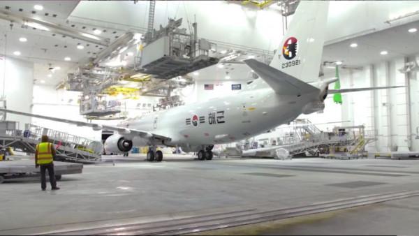 韓海軍P-8K波塞冬首次公開，今年將陸續引進海上巡邏機，波音製造