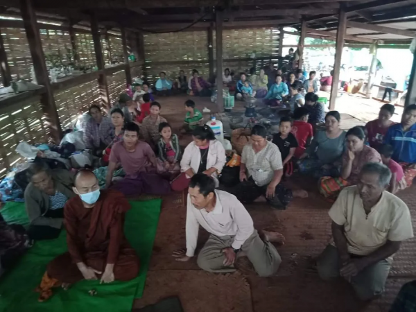 緬甸撣邦南部避難人數超過3000人，部分難民只能街頭露宿