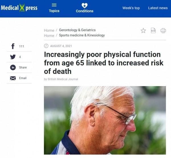 研究發現：65歲以後，人的壽命取決於這項能力，4種方法自測強弱