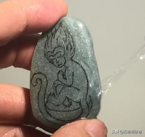 玉雕師誠意之作--靈猴喚起新生有期盼更有無限美好