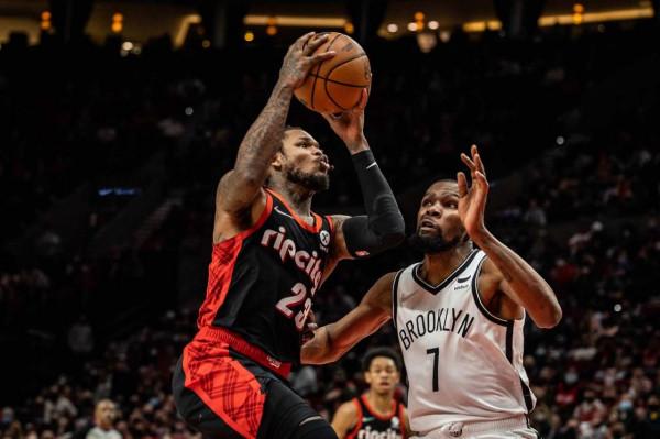 5虎將91+28，開拓者掀翻籃網！湖人舊將立功！籃網輸球仍有2亮點