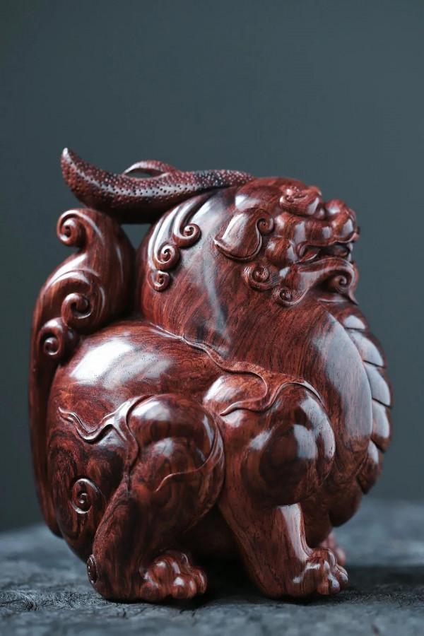 黃花梨｜貔貅 招財