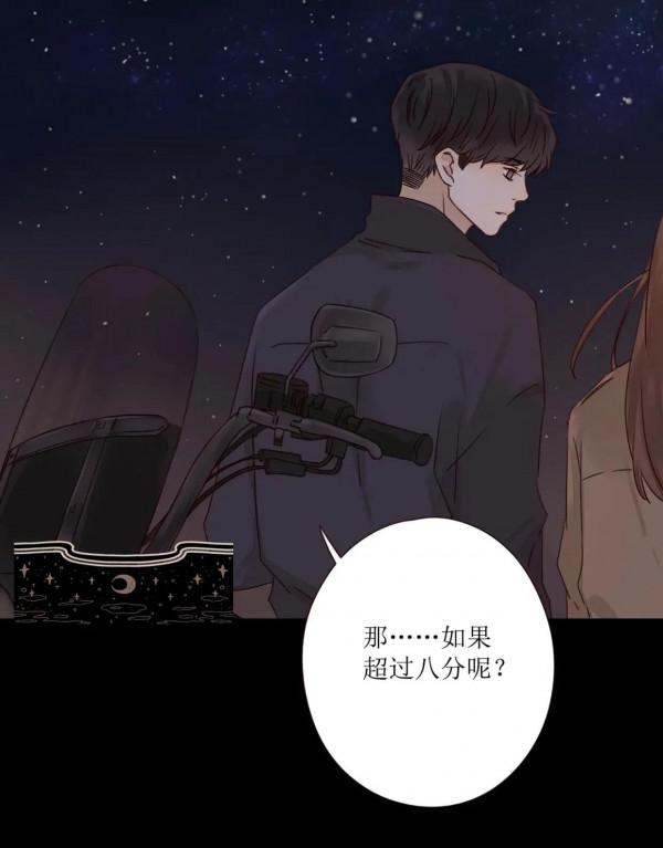 高甜漫畫《不可愛的他》星星的話