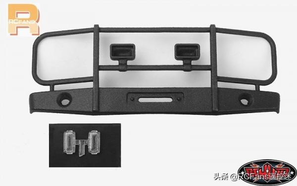 RC4WD 推出管式帶探照燈前防撞杆