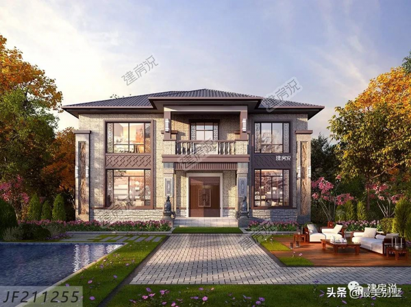 回家過年最好的禮物，就是這棟新中式別墅，建了全家都開心