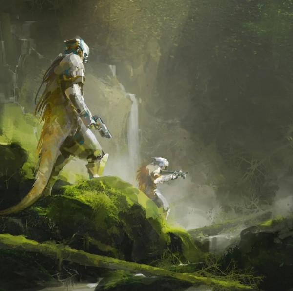 超硬核！這場景原畫，愛了