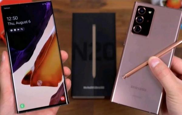 可能成為絕版的SAMSUNG Galaxy Note20系列