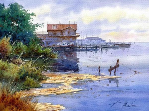 想鑽進畫中的世界，被陽光包圍，被浪漫籠罩！| 繪畫作品欣賞