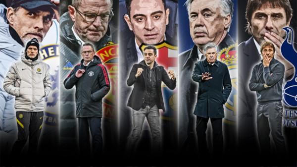 換帥如換刀or換湯不換藥？2021足壇五大帥位易主