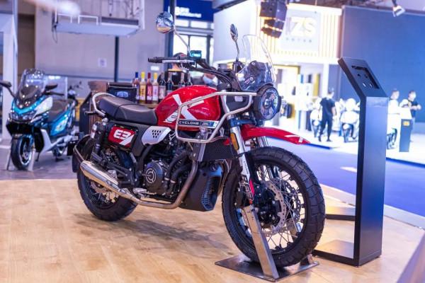 「2021中國摩博會」宗申機車攜手三品牌亮相多款新車，還有公升級運動巡航