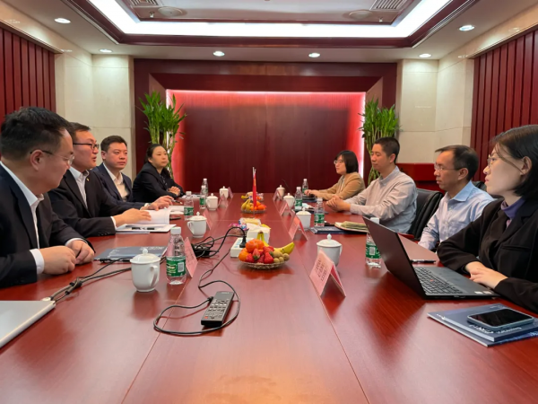 金融信創生態實驗室領導一行蒞臨廣電運通北京調研