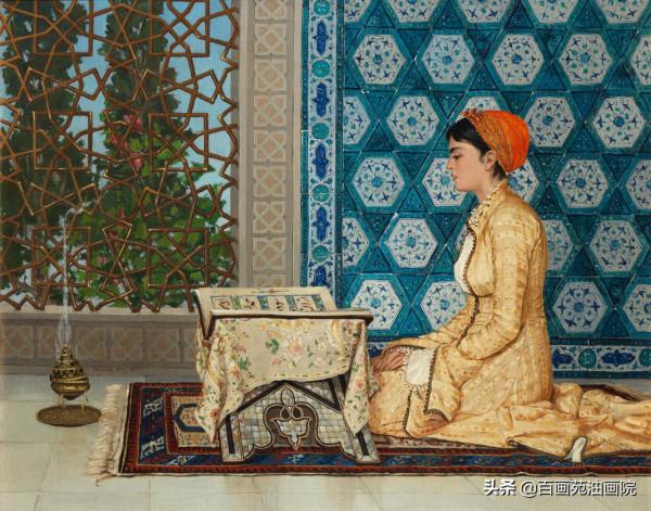 油畫欣賞——Gustave·Boulanger