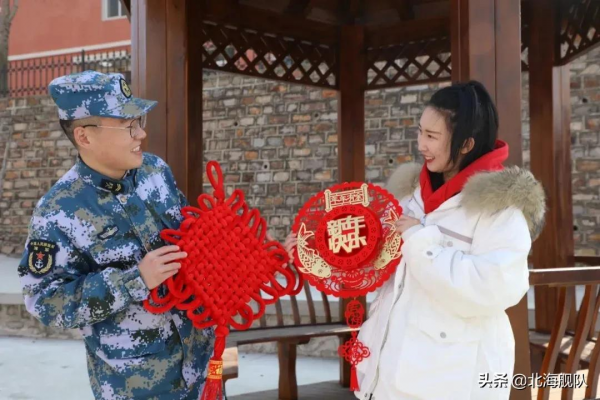 滿屏祝福！北部戰區海軍官兵給您拜年啦