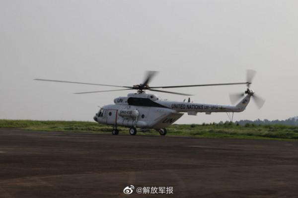 點贊！中國藍盔順利部署米尼布維分遣點