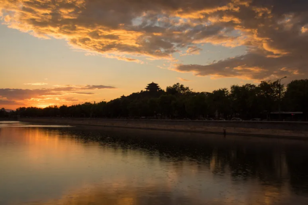 看故宮，看景山