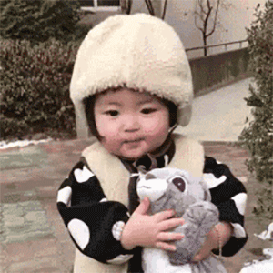 可愛羅熙的無字動態表情包