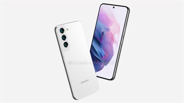 三星s22設計曝光，這次看，三星採用了一個四邊等寬的設計思路？