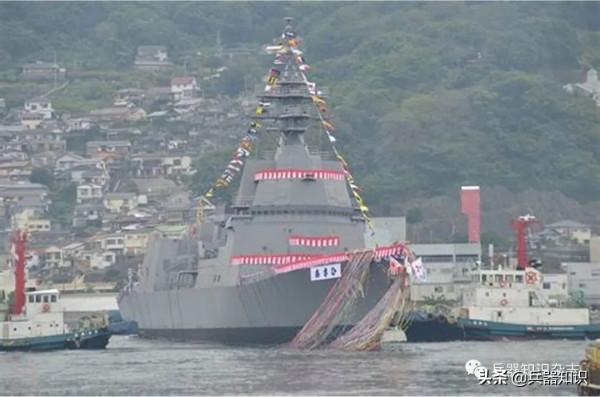 日本“最上”級護衛艦首艦海試