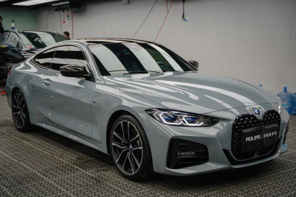 不斂鋒芒&mdash;&mdash;寶馬4系 羅利普斯隱形車衣施工案例