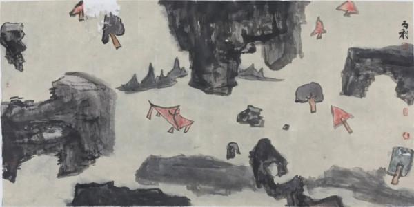 北北駐留回憶錄 陳丙曆：逍遙一遊“觀山水”，筆墨重構“山海觀”