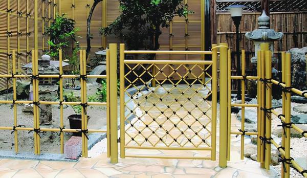 竹籬院牆，打造清新自然庭院的最佳選擇
