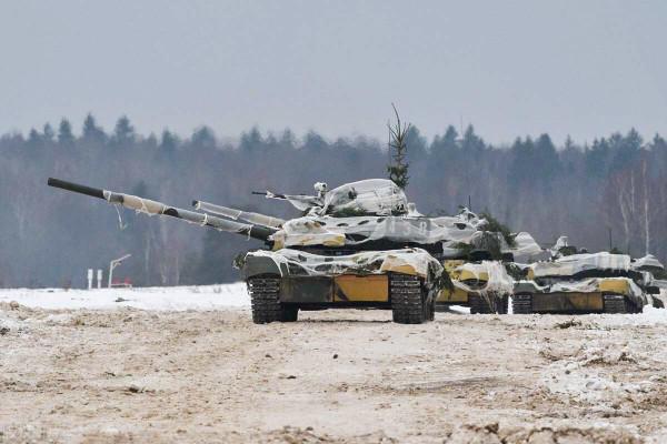 T-90和T-80以及T-72都被摧毀了，T-14出場的話，情形就不一樣