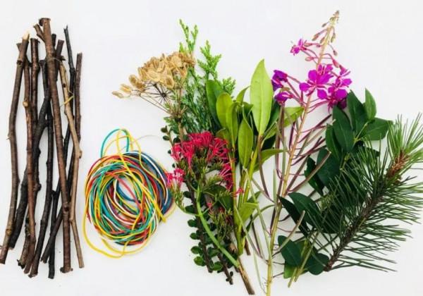 小孩熱衷於撿樹枝、撿石頭、摘花花,那就都來做手工吧 小孩熱衷於撿樹枝、撿石頭、摘花花,那就都來做手工吧