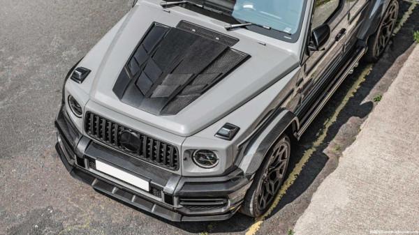 梅賽德斯推出AMG G63碳纖維改裝版 寬體包圍套件/提供大尺寸擾流板 梅賽德斯推出AMG G63碳纖維改裝版 寬體包圍套件/提供大尺寸擾流板