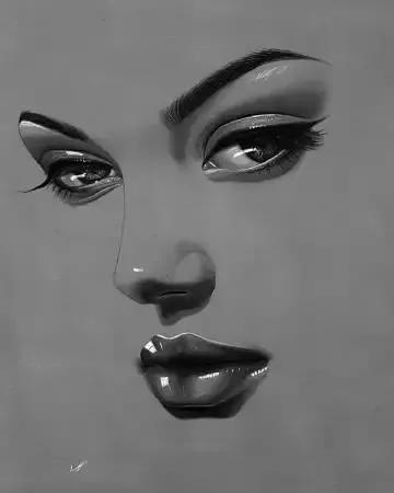 素描功底+高光的運用